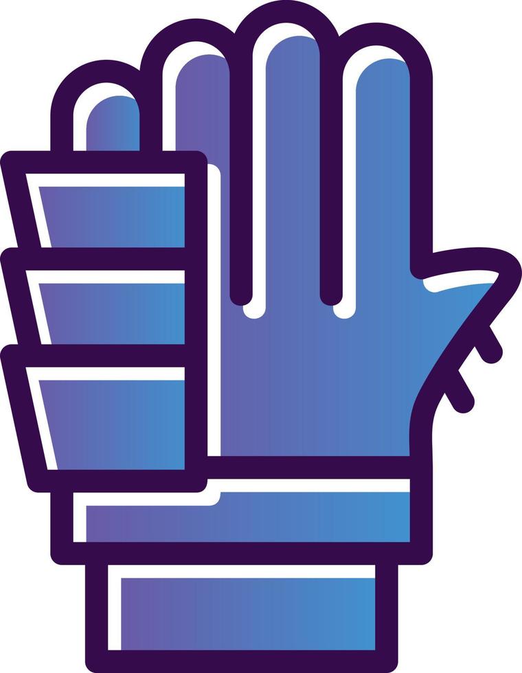 Gloves Vector Icon Design