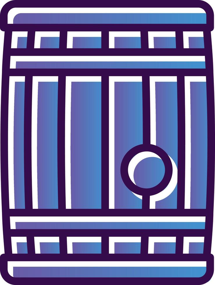 Barrel Vector Icon Design