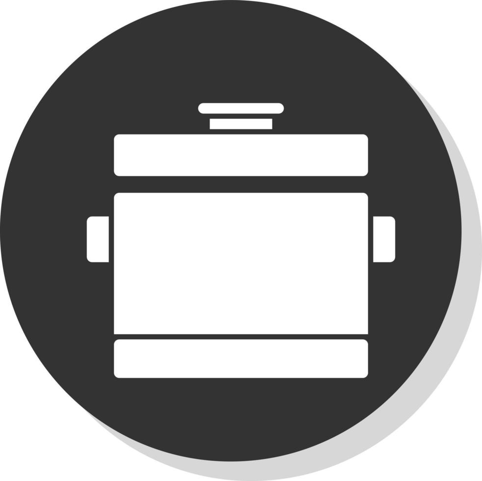 Cooking Pot Vector Icon Design