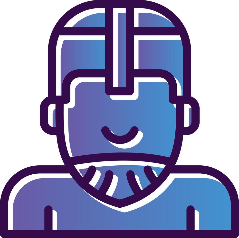 Viking Vector Icon Design