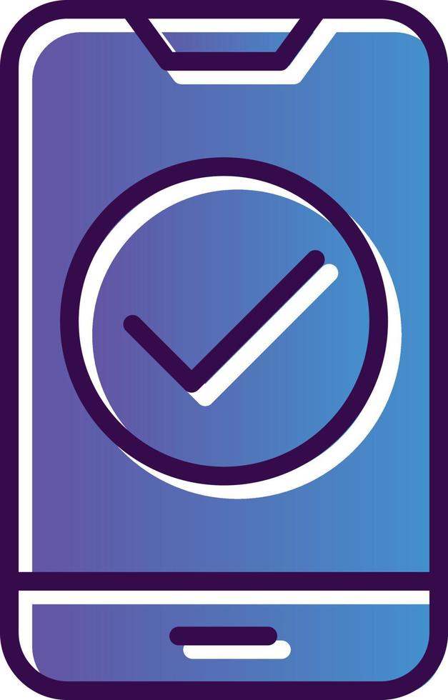 Checked Vector Icon Design