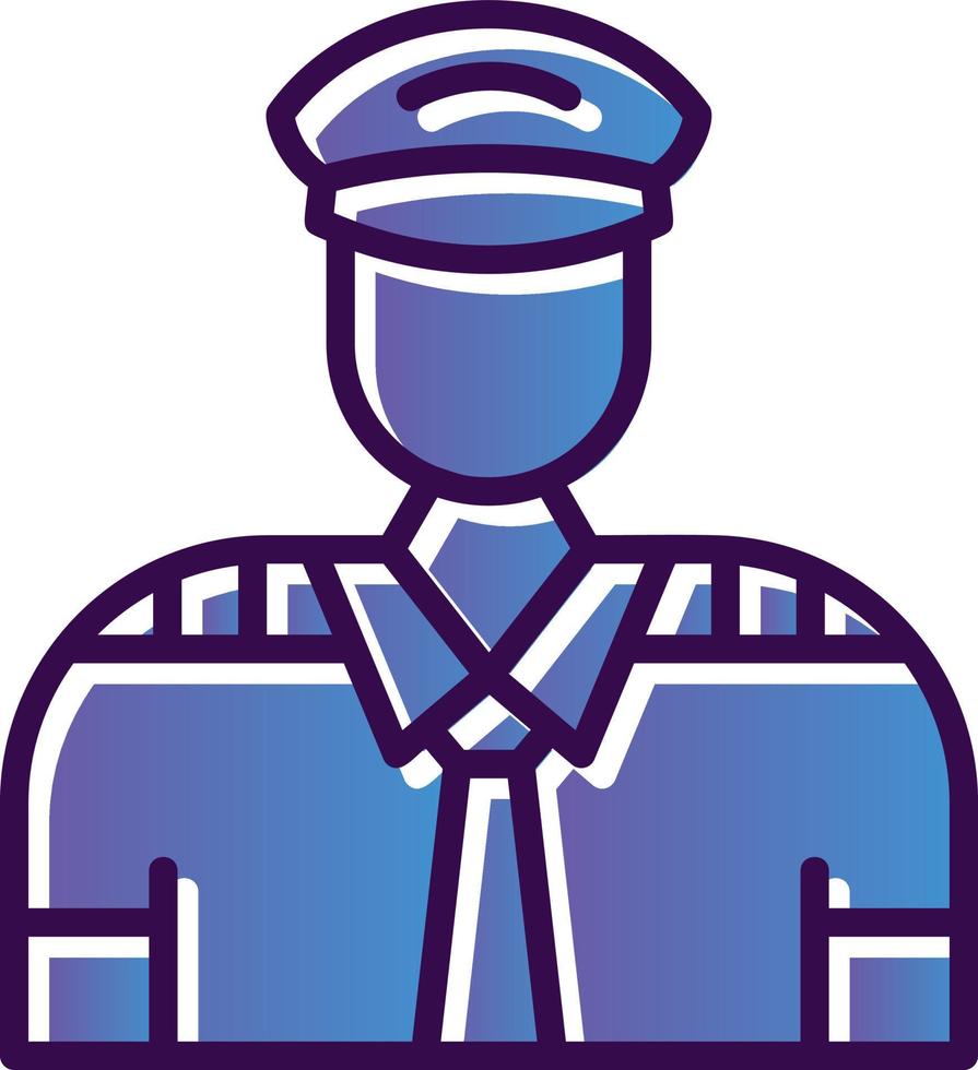 Pilot Vector Icon Design