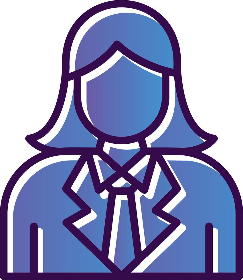 Girl Vector Icon Design