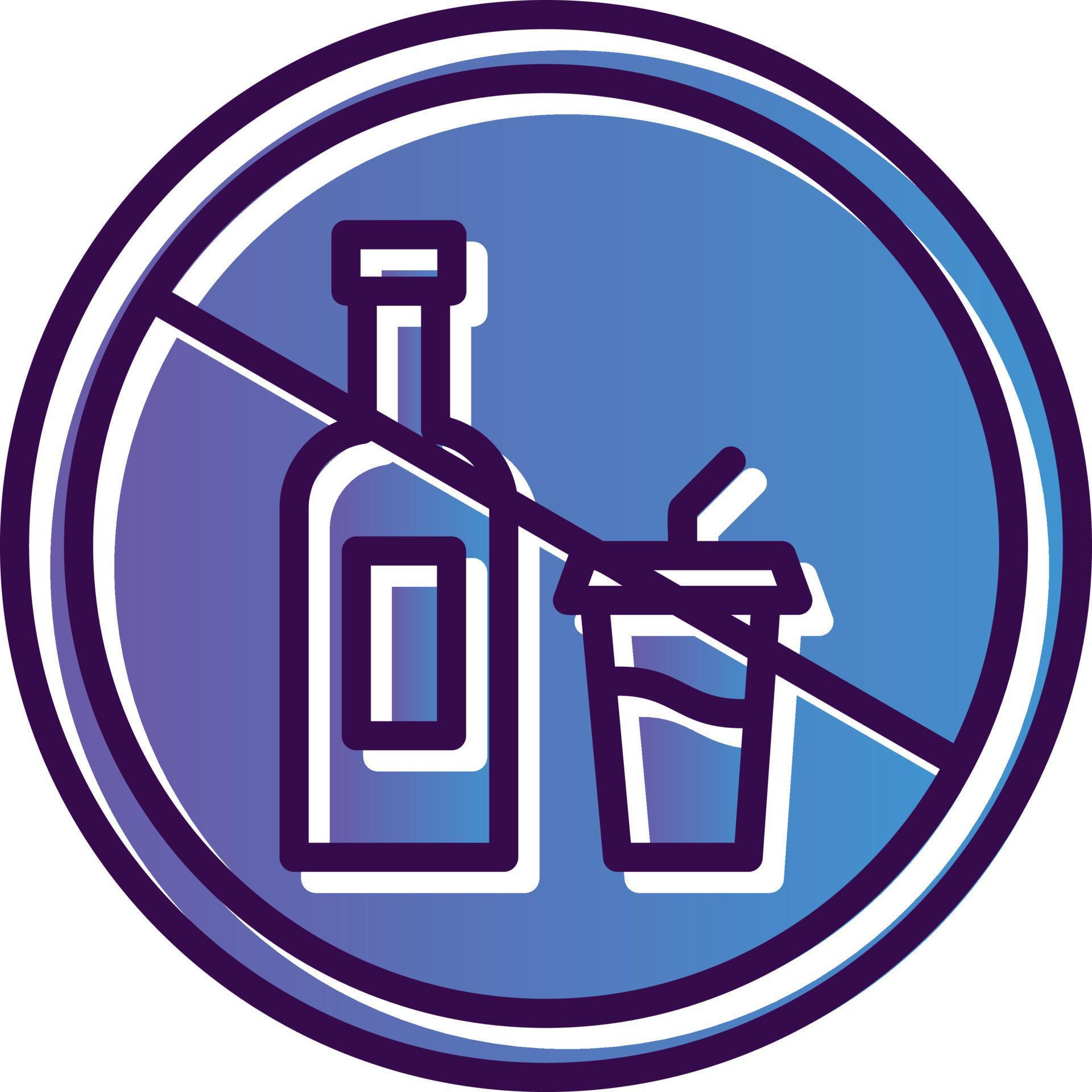 No Drink Vector Icon Design 19969842 Vector Art at Vecteezy