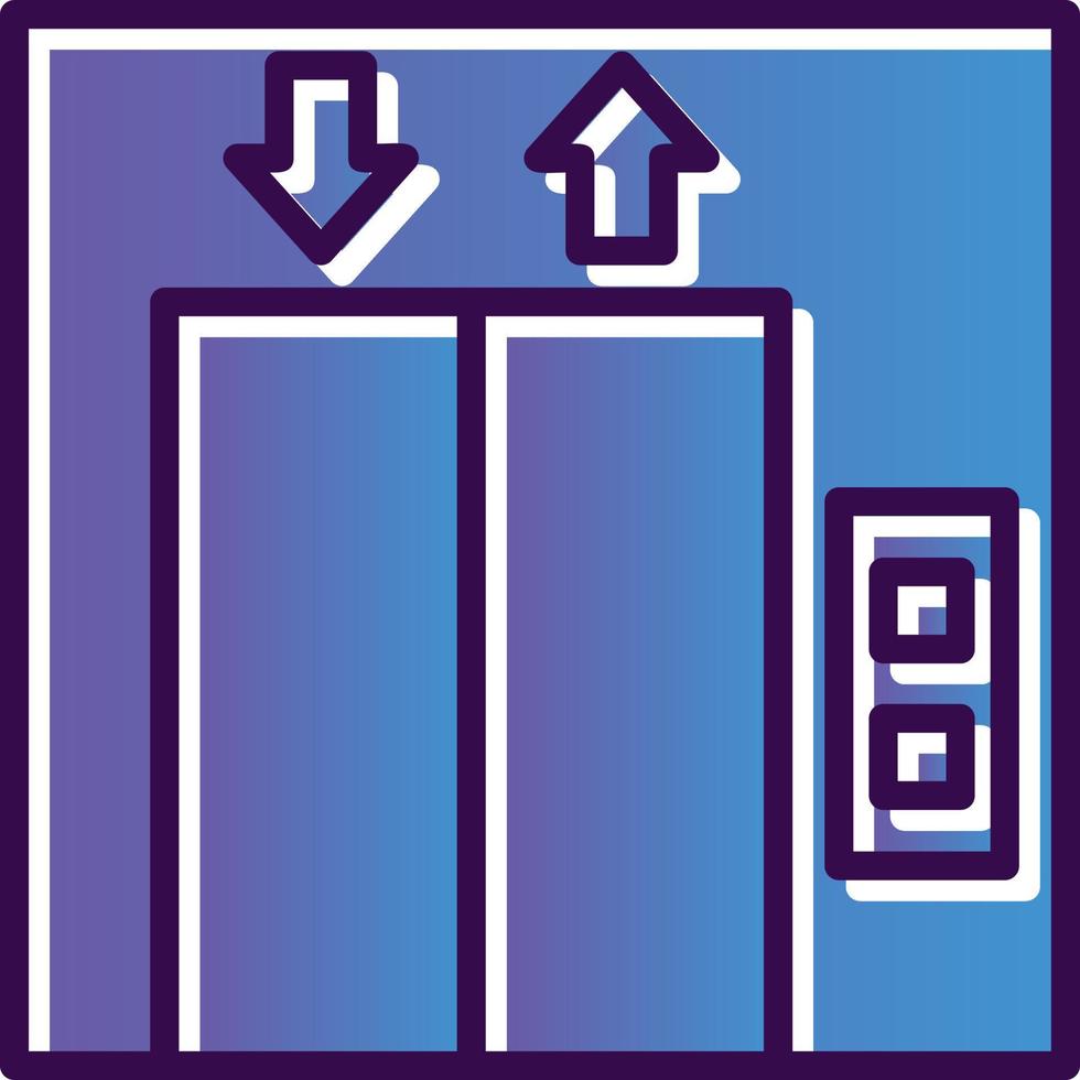 Lift Vector Icon Design