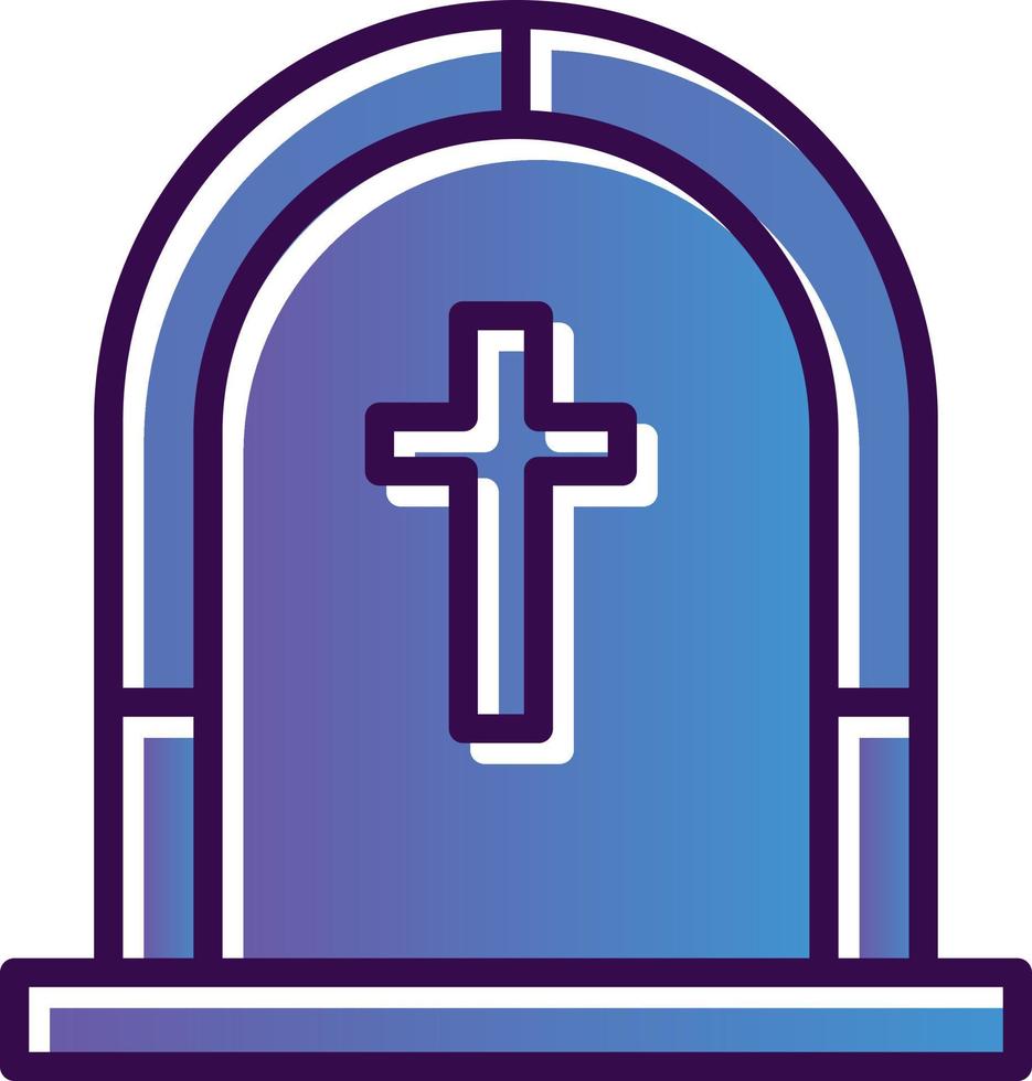 Funeral Vector Icon Design