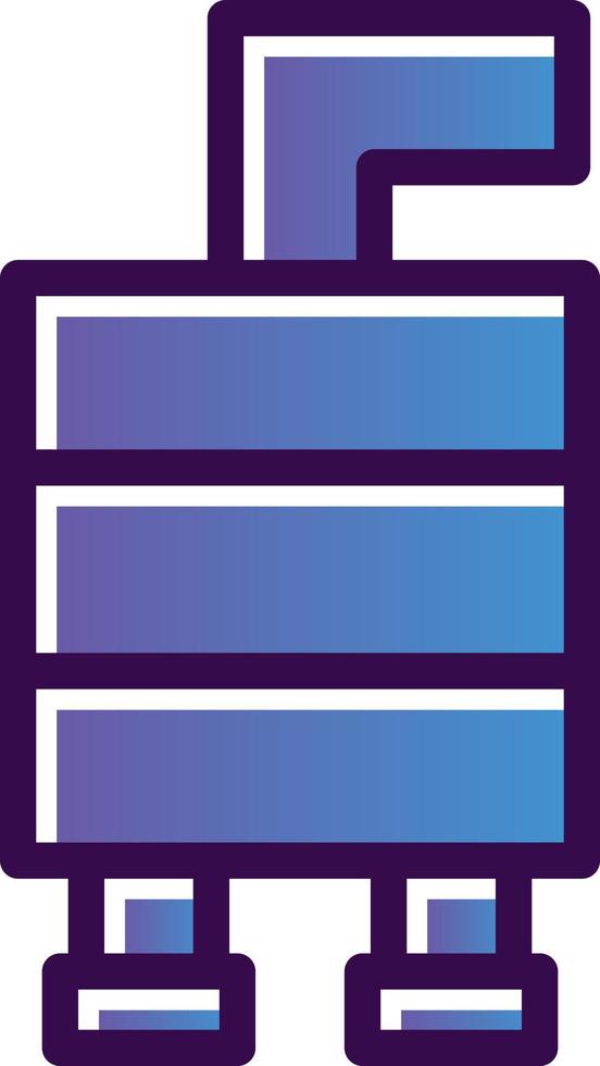 Exhaust Pipe Vector Icon Design
