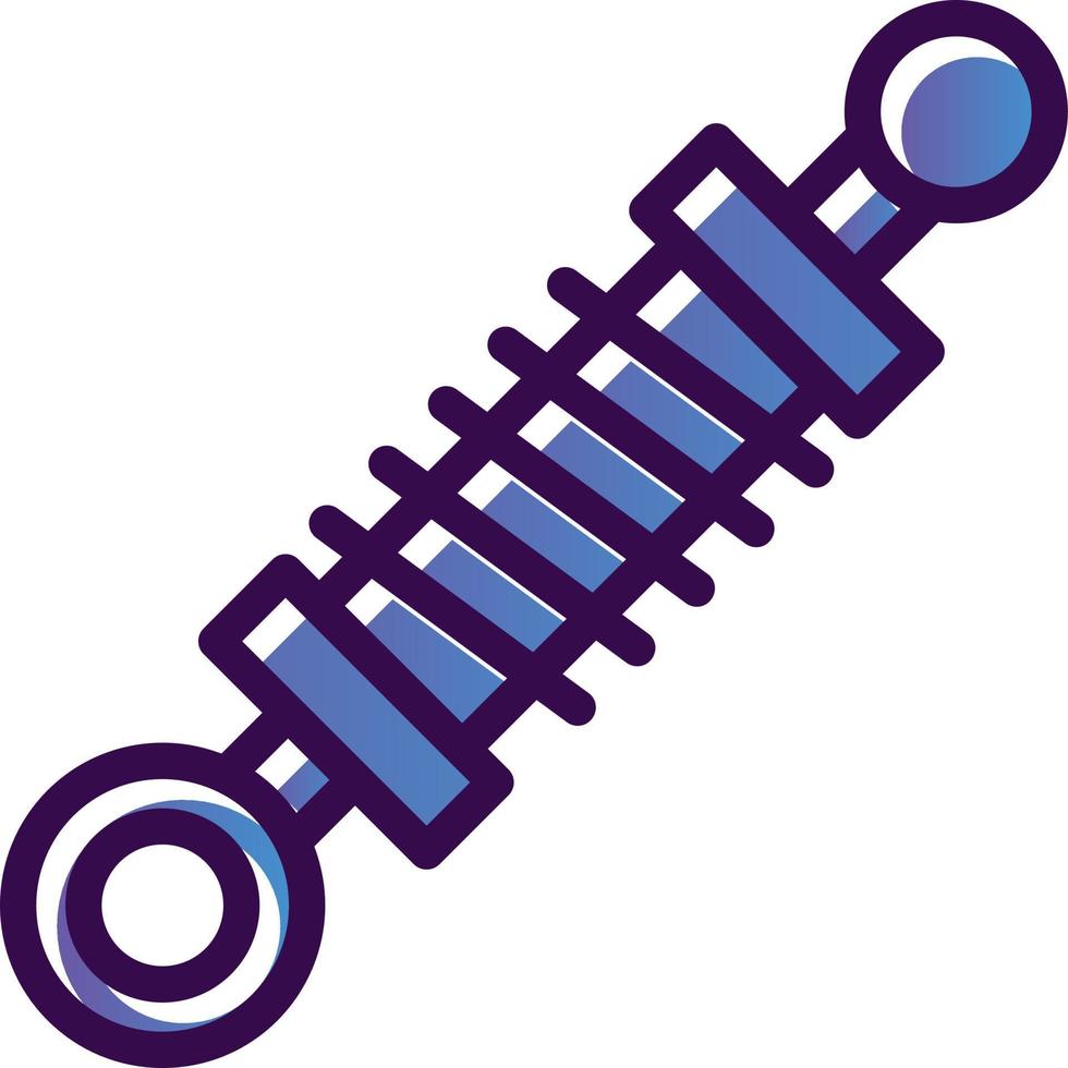 Shock Absorber Vector Icon Design