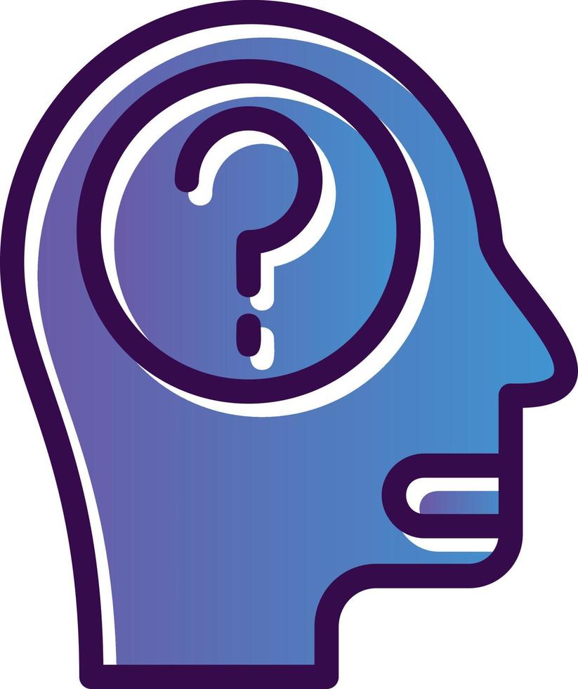 Alzheimer Vector Icon Design