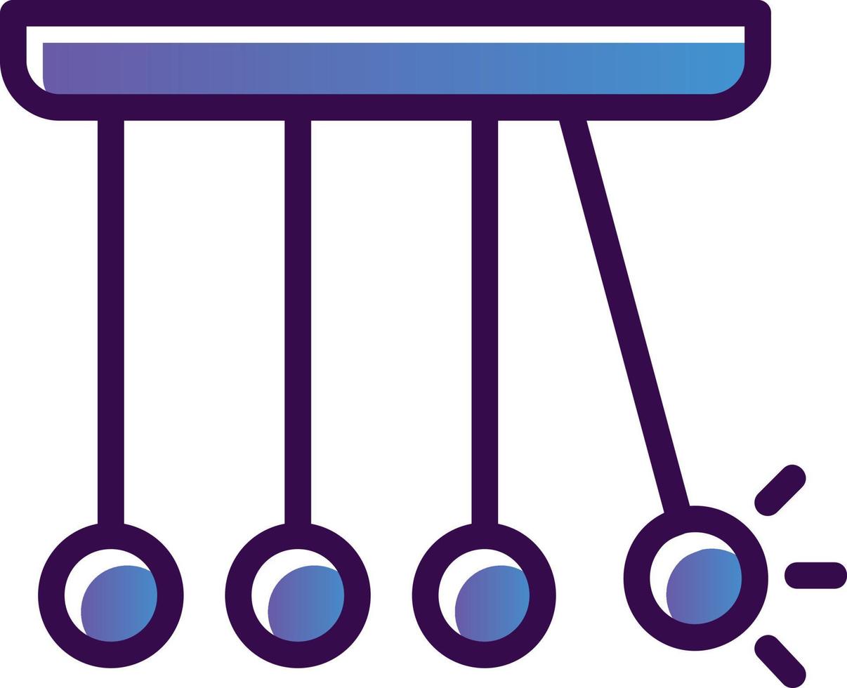 Pendulum Vector Icon Design