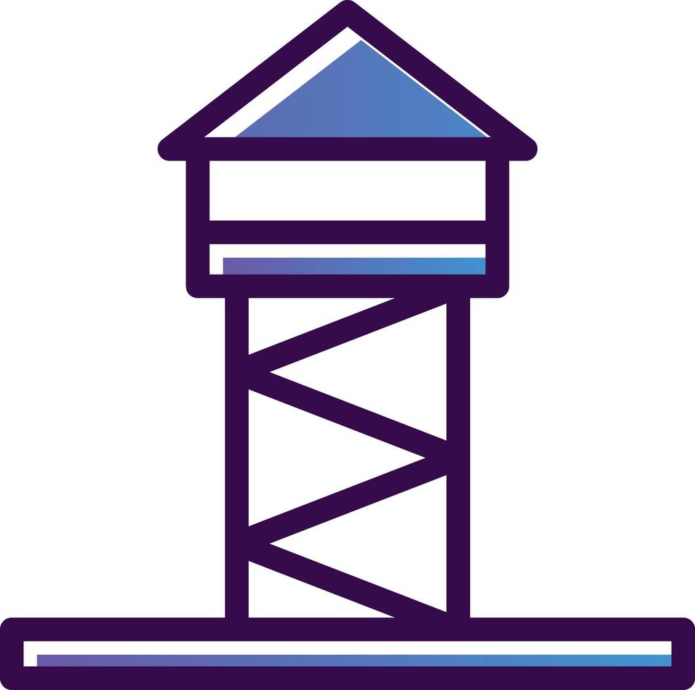Tower Vector Icon Design