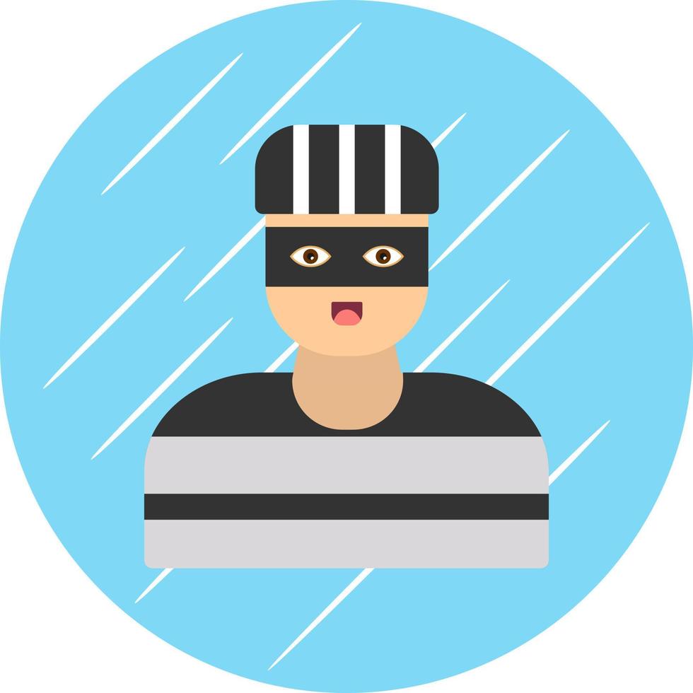 Thief Vector Icon Design