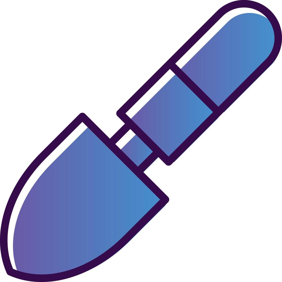 Trowel Vector Icon Design