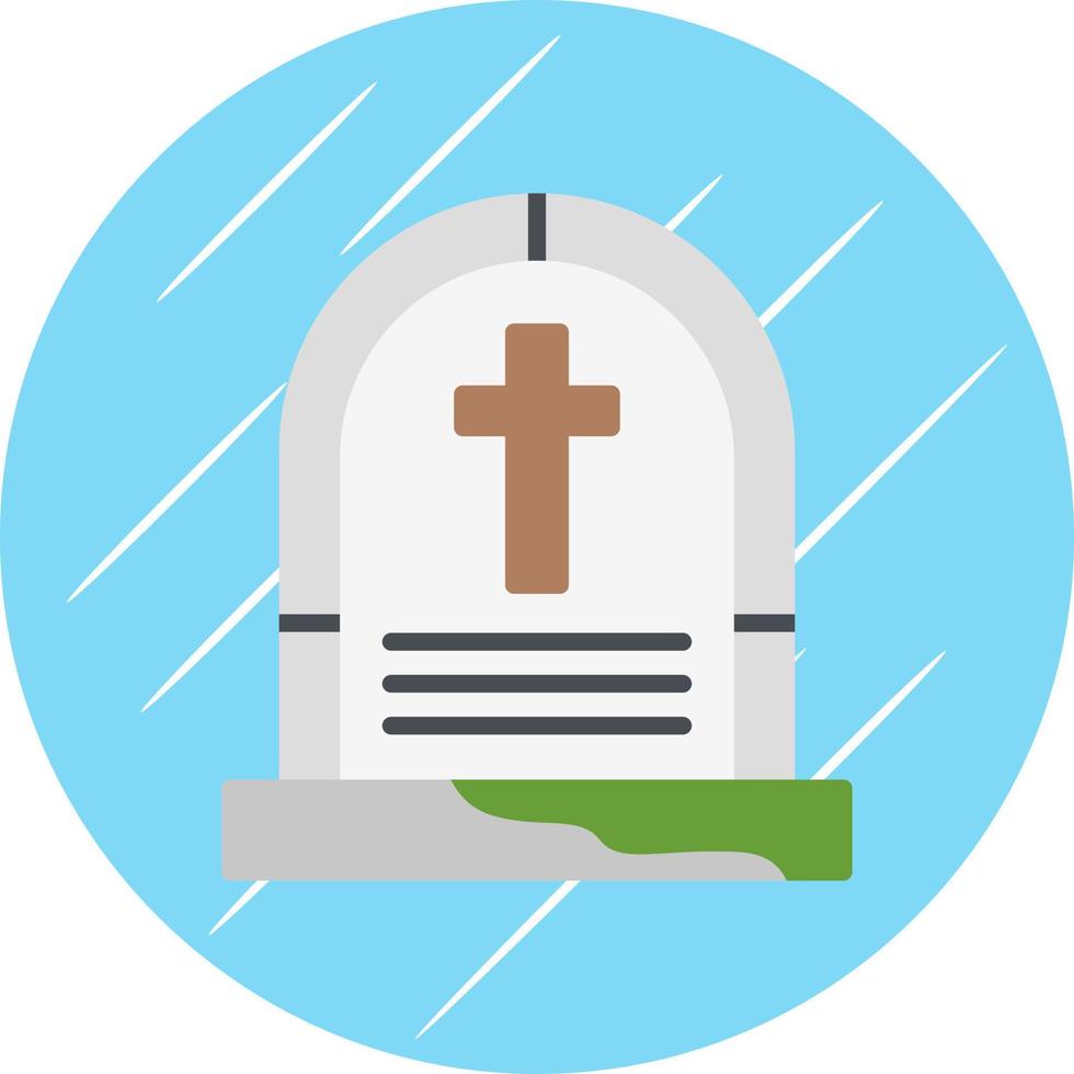 diseño de icono de vector funerario