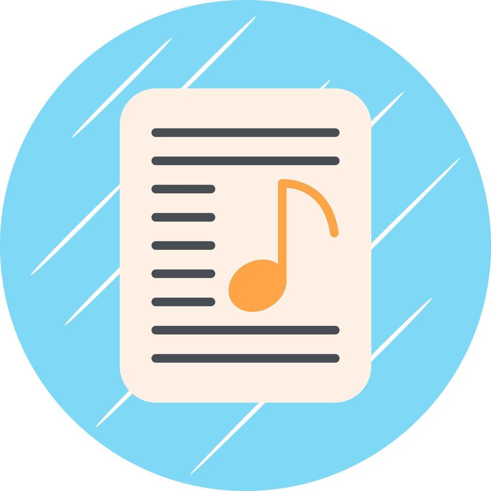 Playlist Vector Icon Design