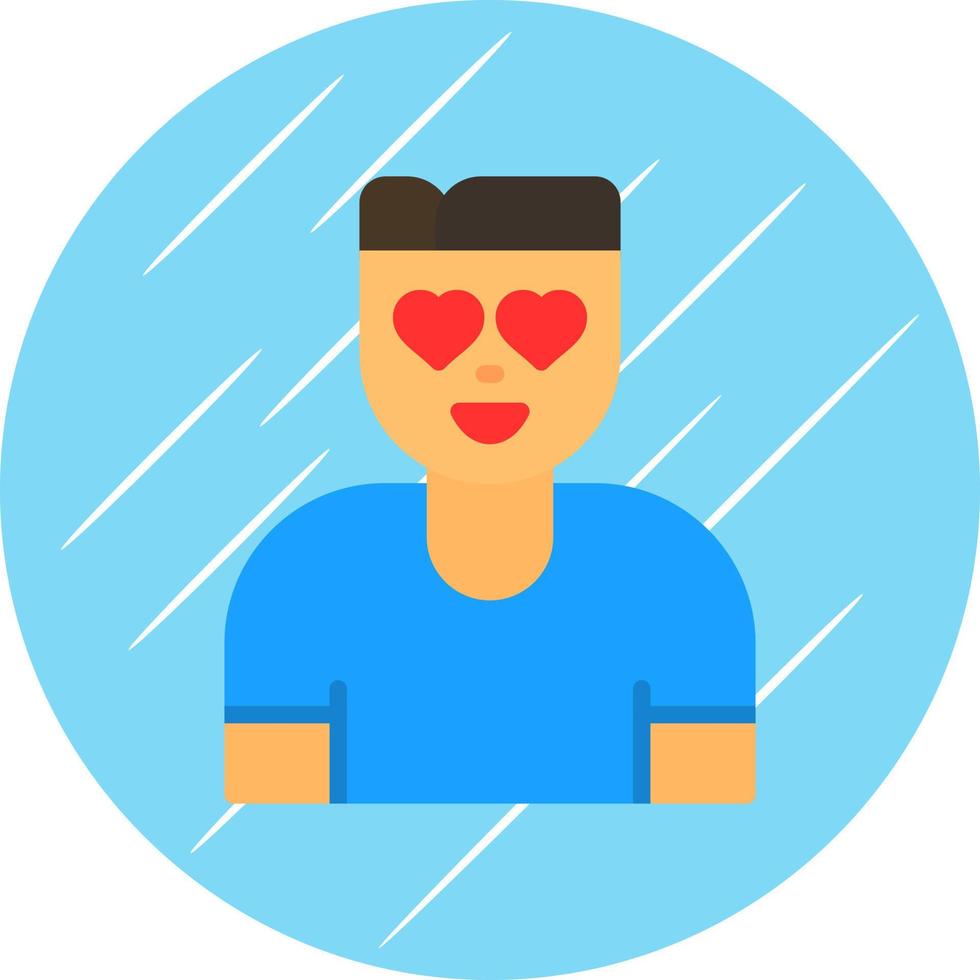 Fall In Love Vector Icon Design