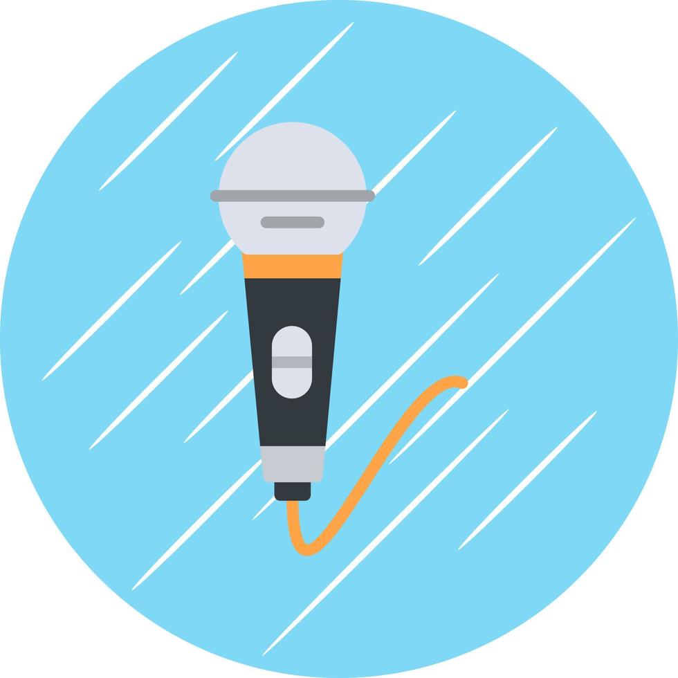 Mic Vector Icon Design