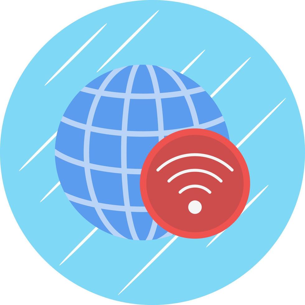 diseño de icono de vector de internet