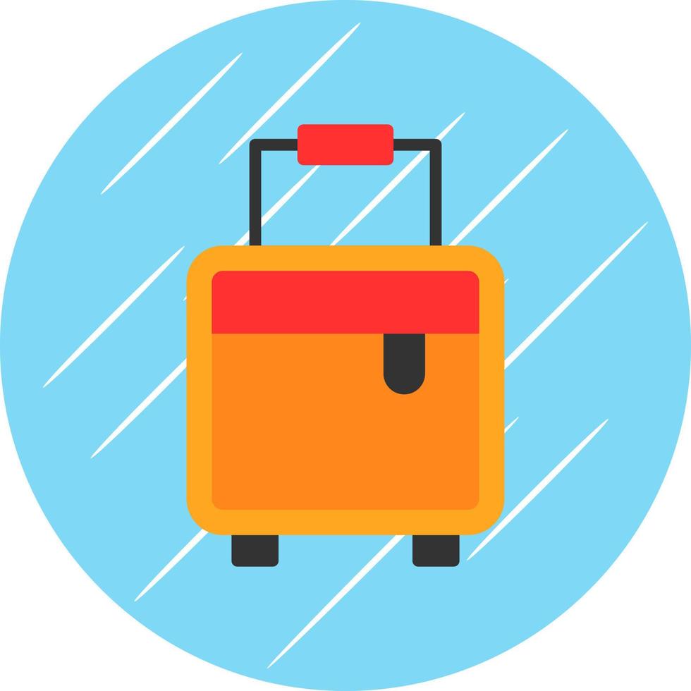 Luggage Vector Icon Design