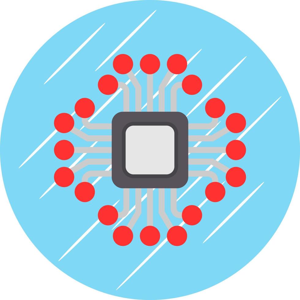 Artificial Intelligence Vector Icon Design