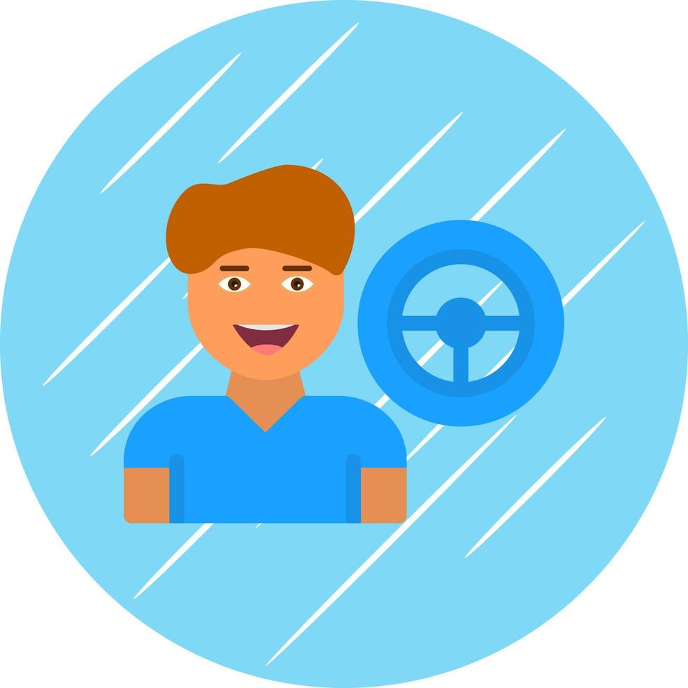 Driving Vector Icon Design
