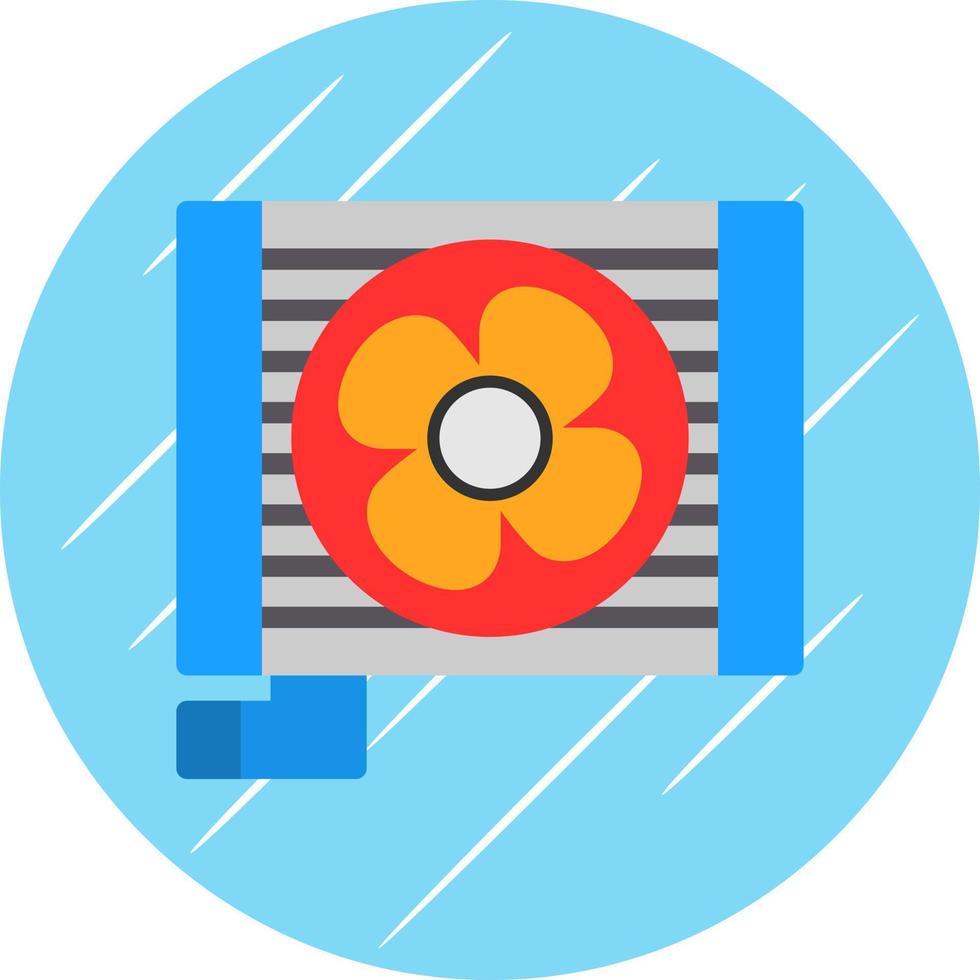 Cooling System Vector Icon Design