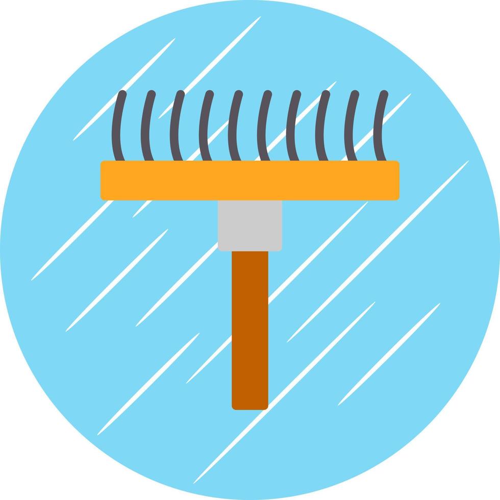 Rake Vector Icon Design