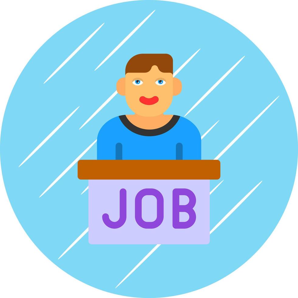 Job Vector Icon Design