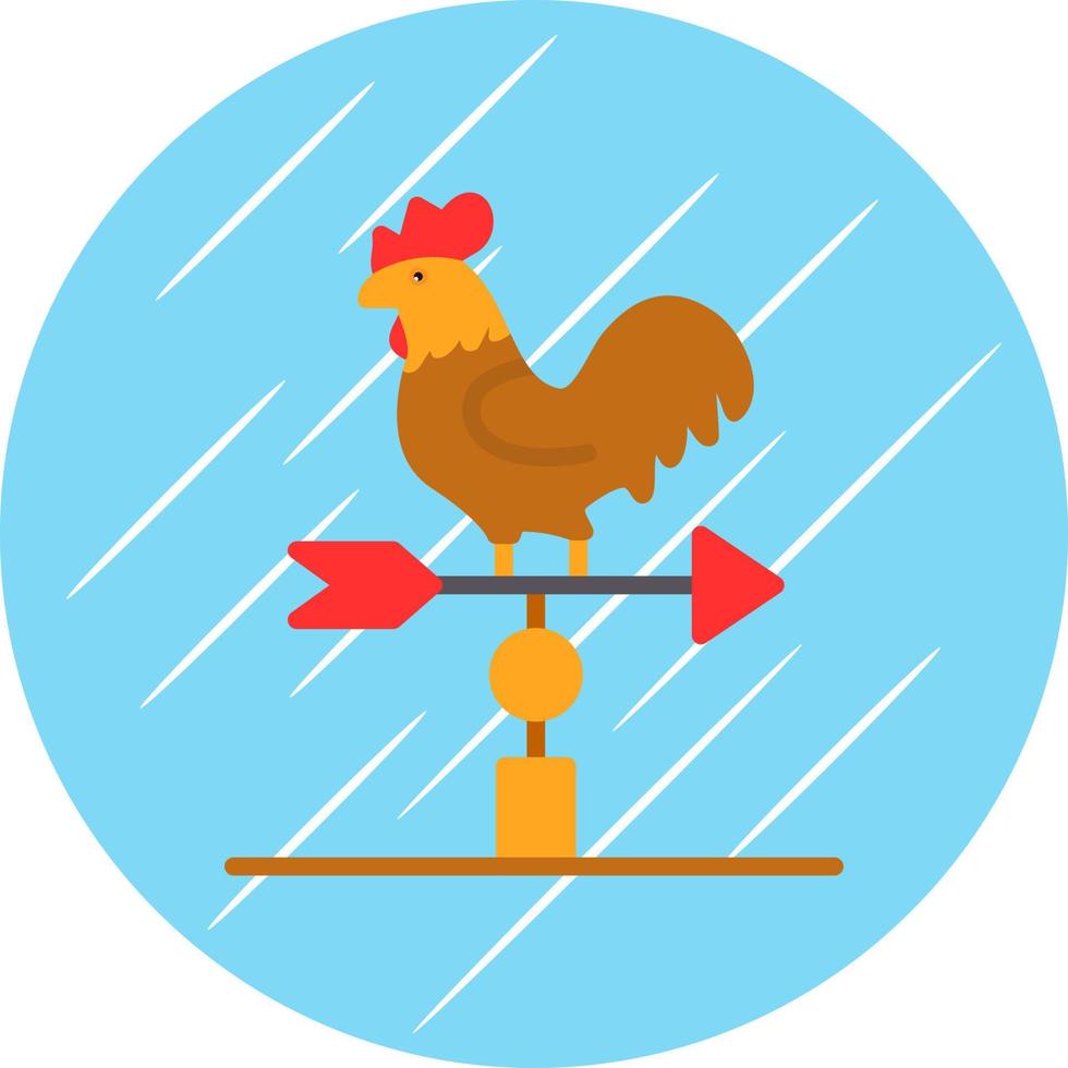 Weather Vane Vector Icon Design