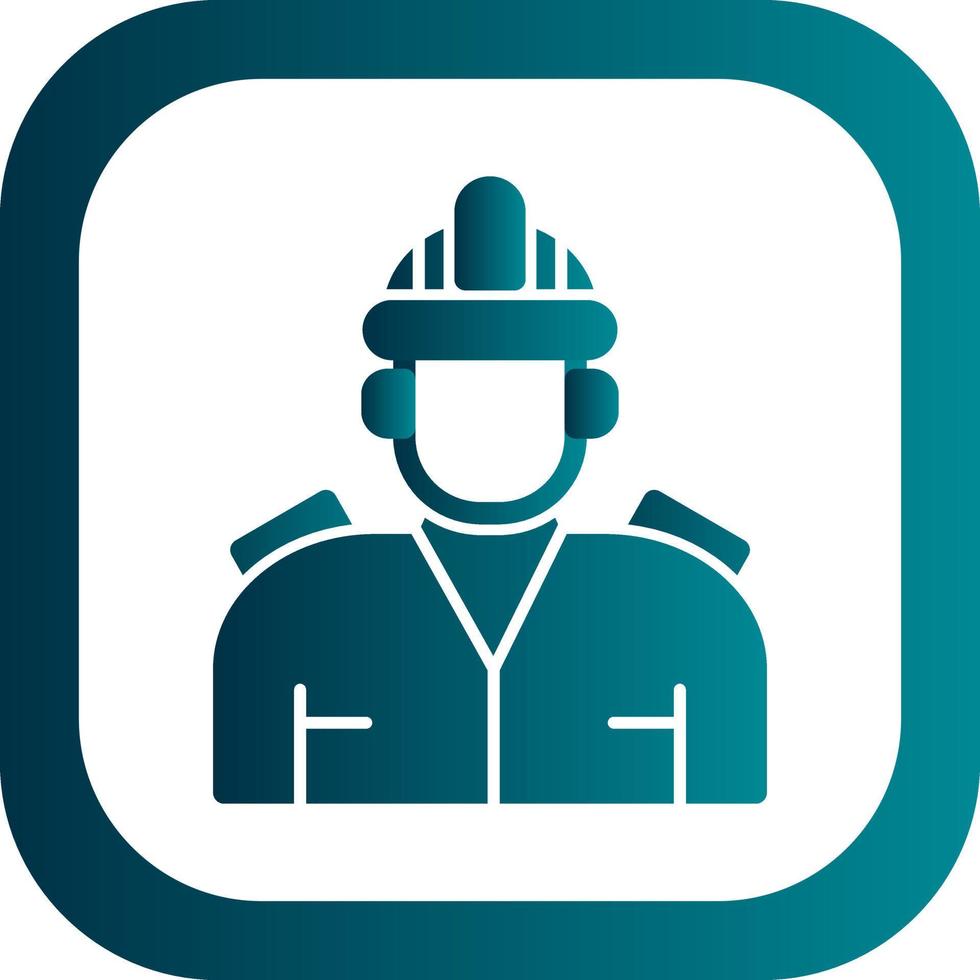 Engineer Vector Icon Design