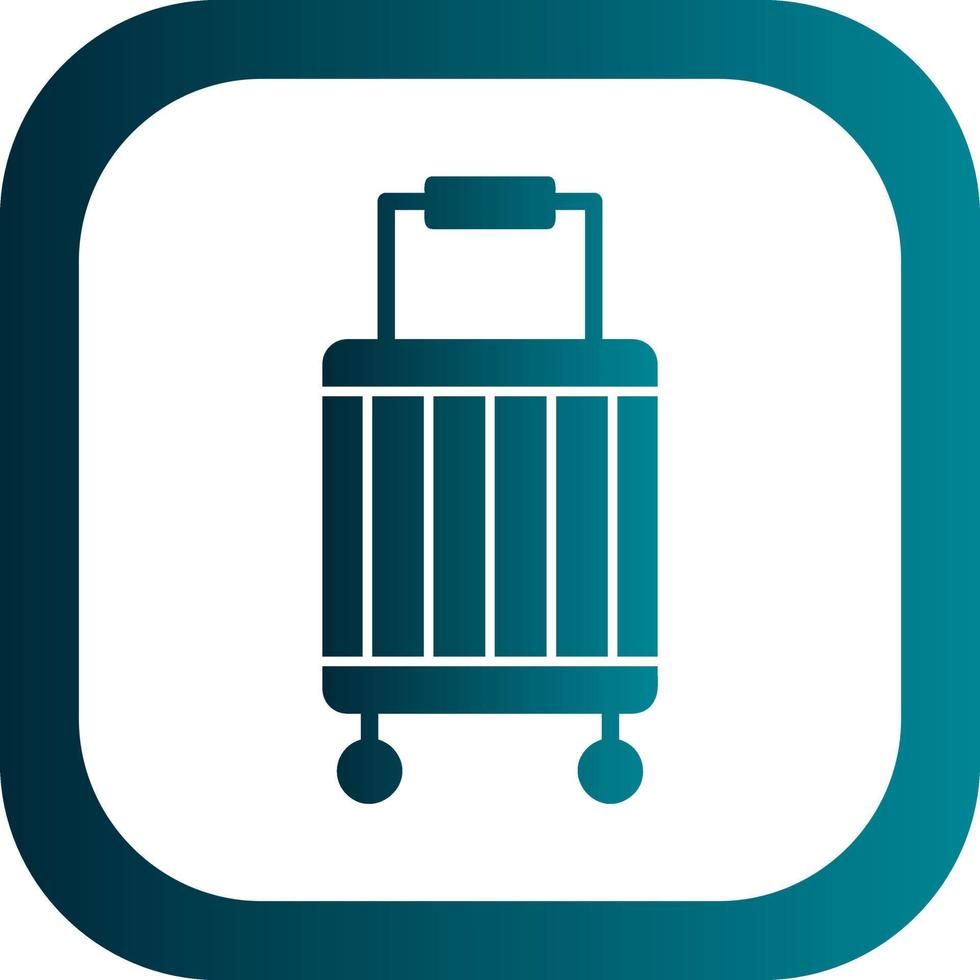 Baggage Vector Icon Design