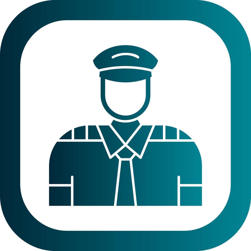 Pilot Vector Icon Design