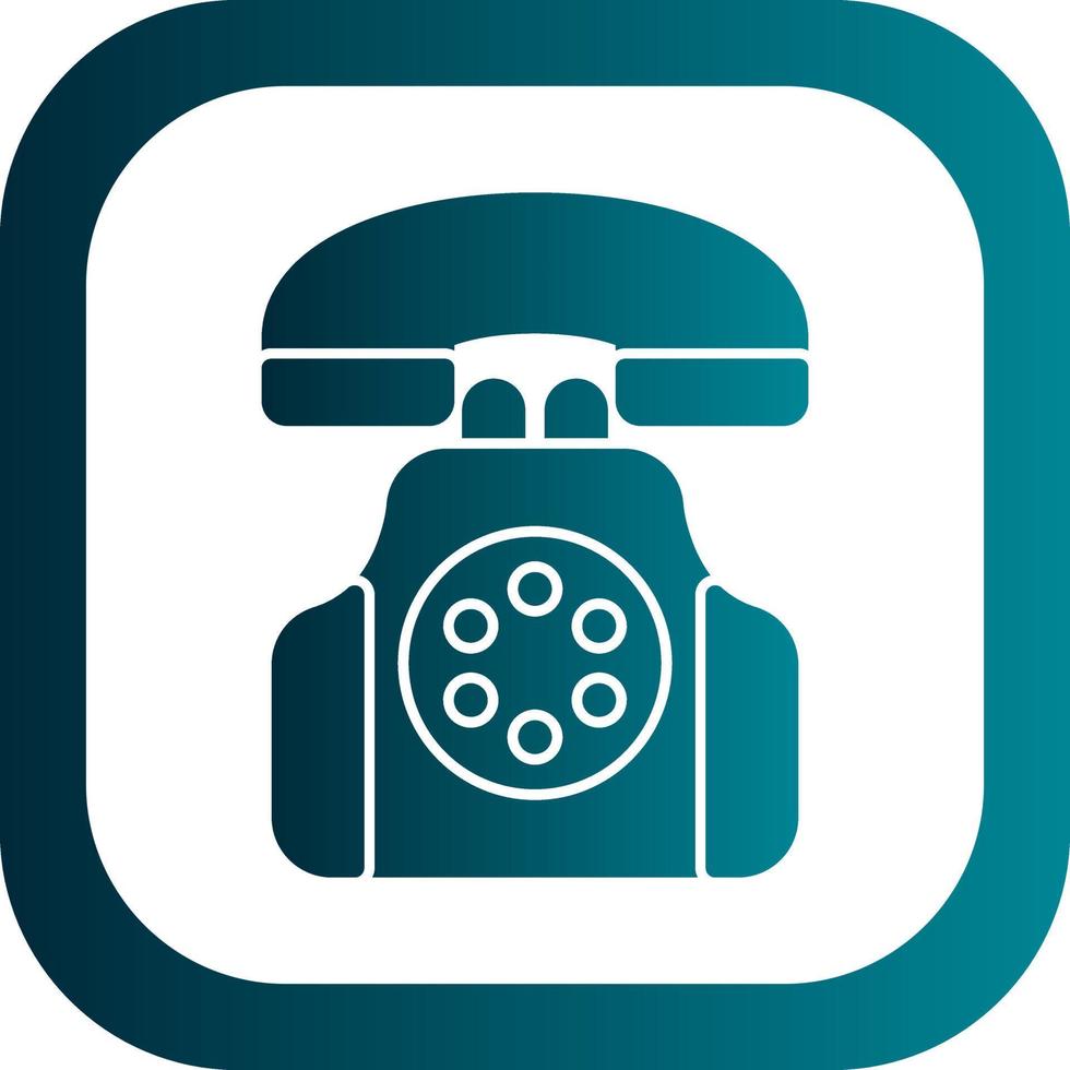 Telephone Vector Icon Design