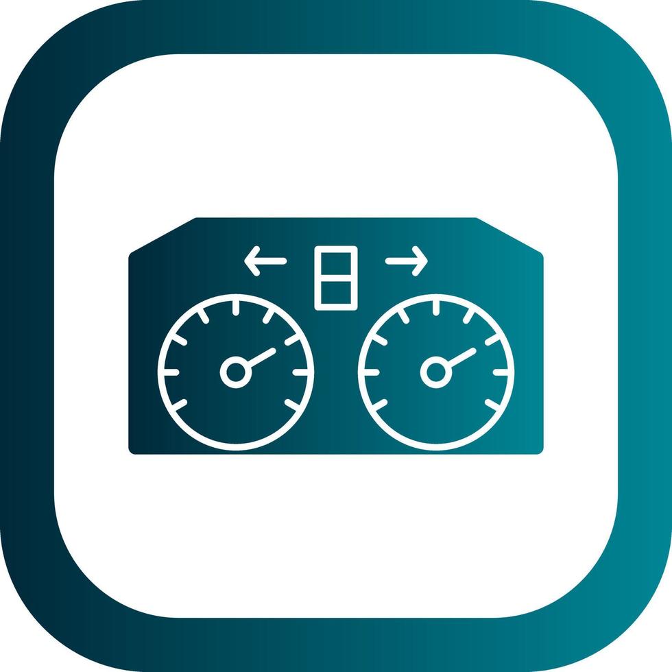 Meter Vector Icon Design