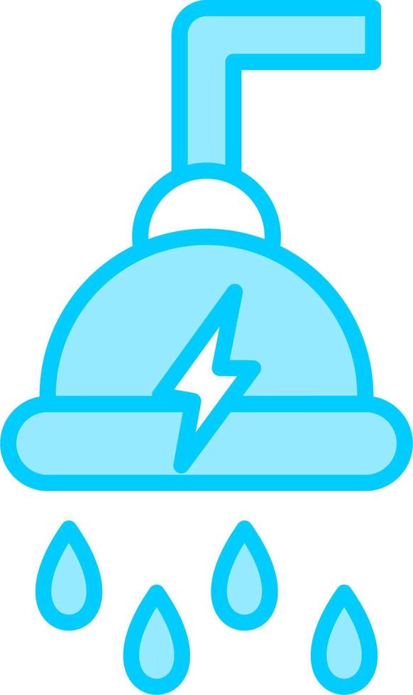 Power Shower Vector Icon