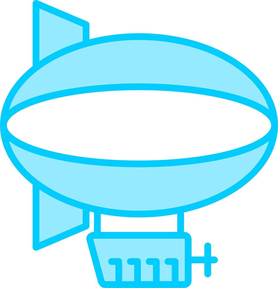 Blimp Vector Icon