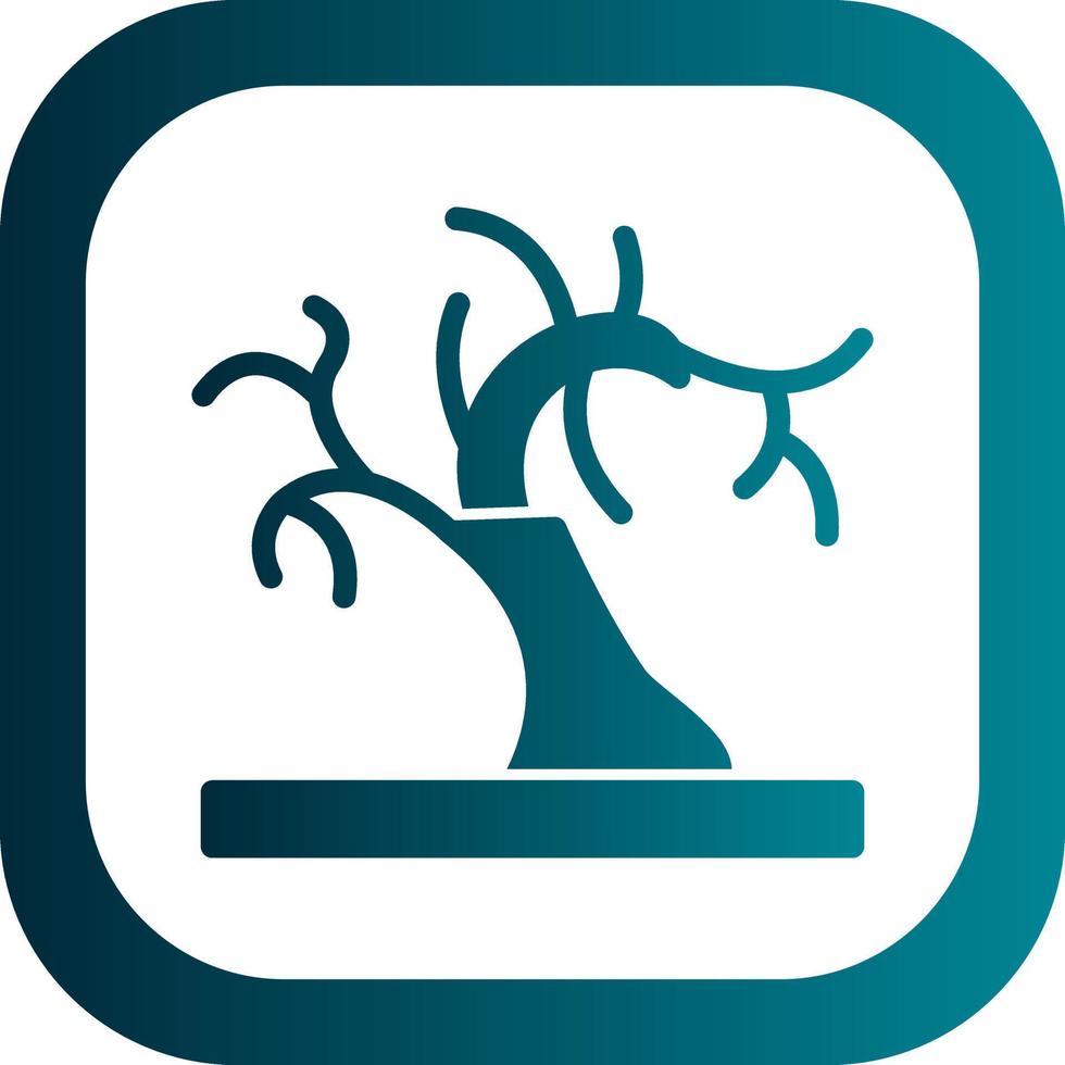 World Tree Vector Icon Design