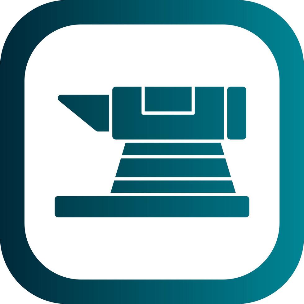 Anvil Vector Icon Design