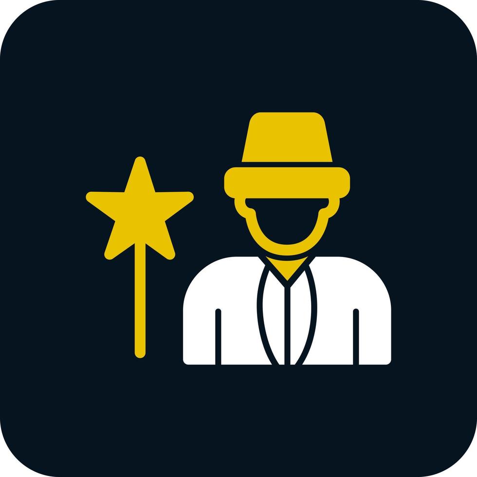Magician Vector Icon Design