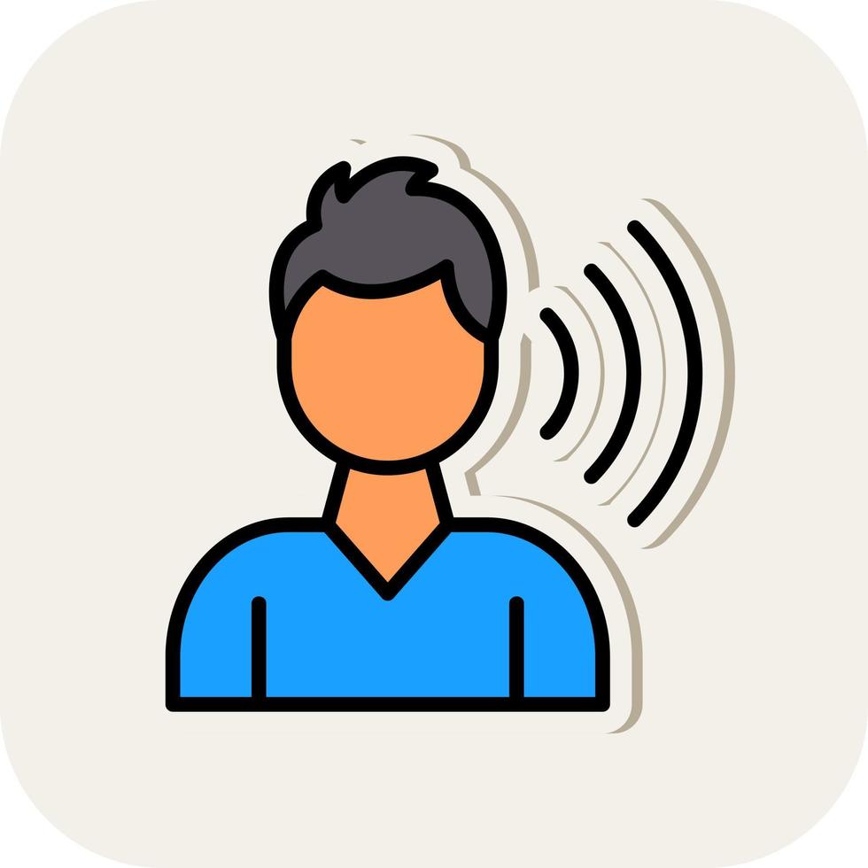 Speak Vector Icon Design