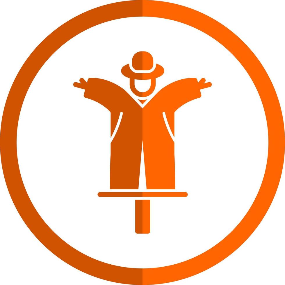 Scarecrow Vector Icon Design