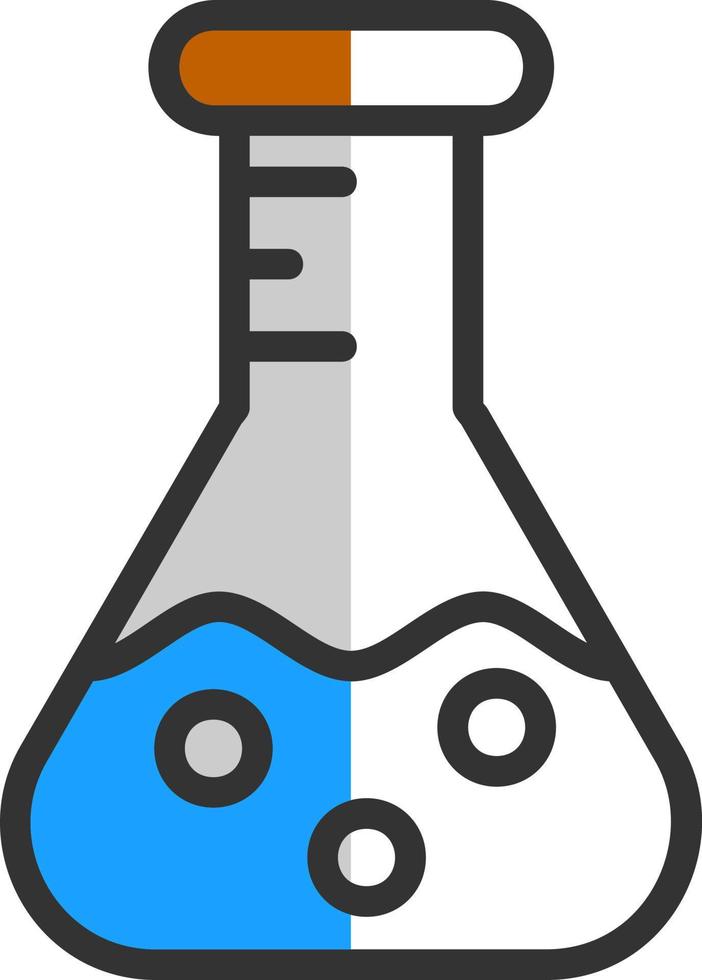 Flask Vector Icon Design