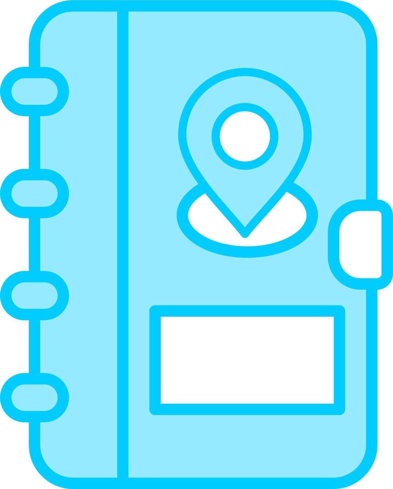 Address Book Vector Icon