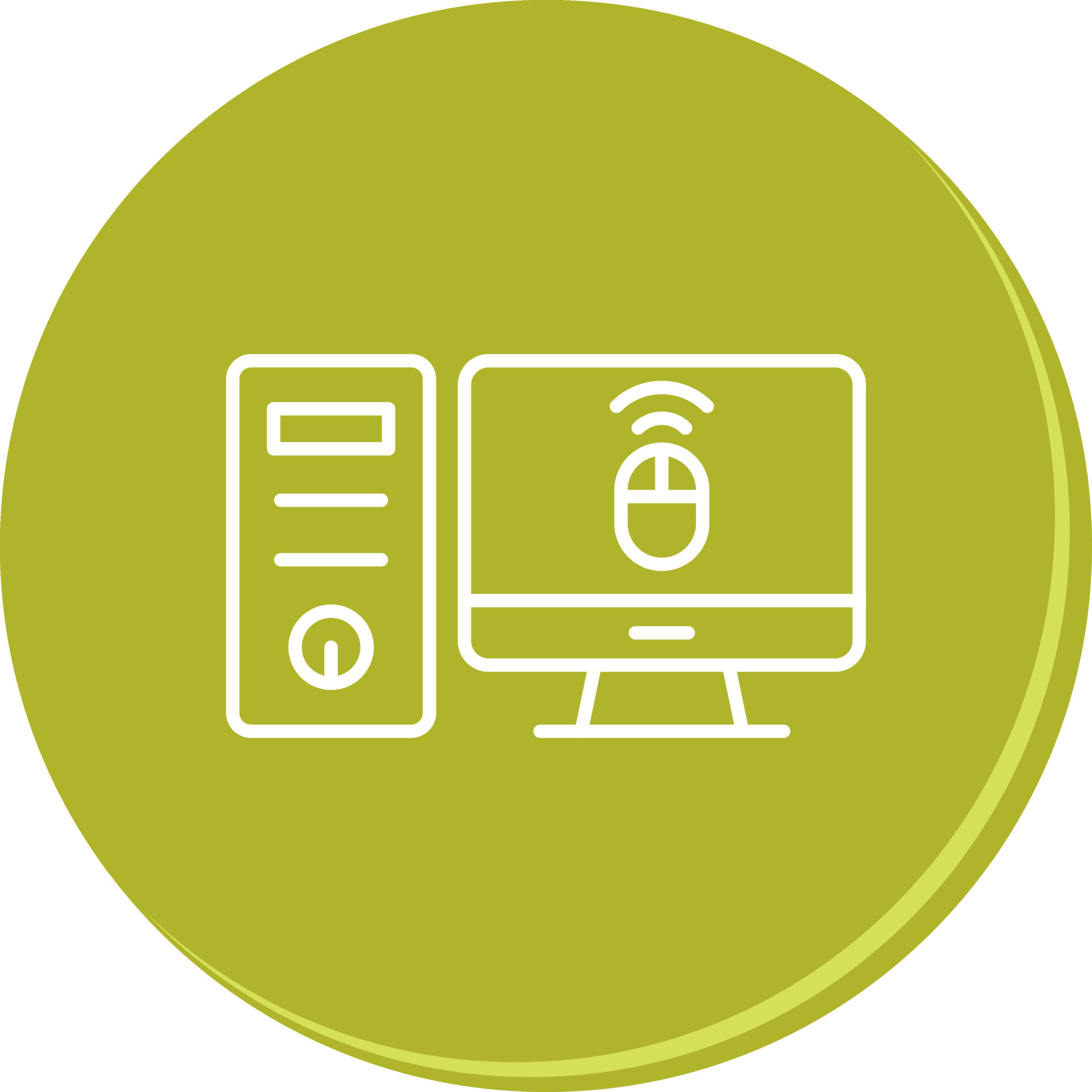 Desktop Computer Vector Icon 19972058 Vector Art at Vecteezy