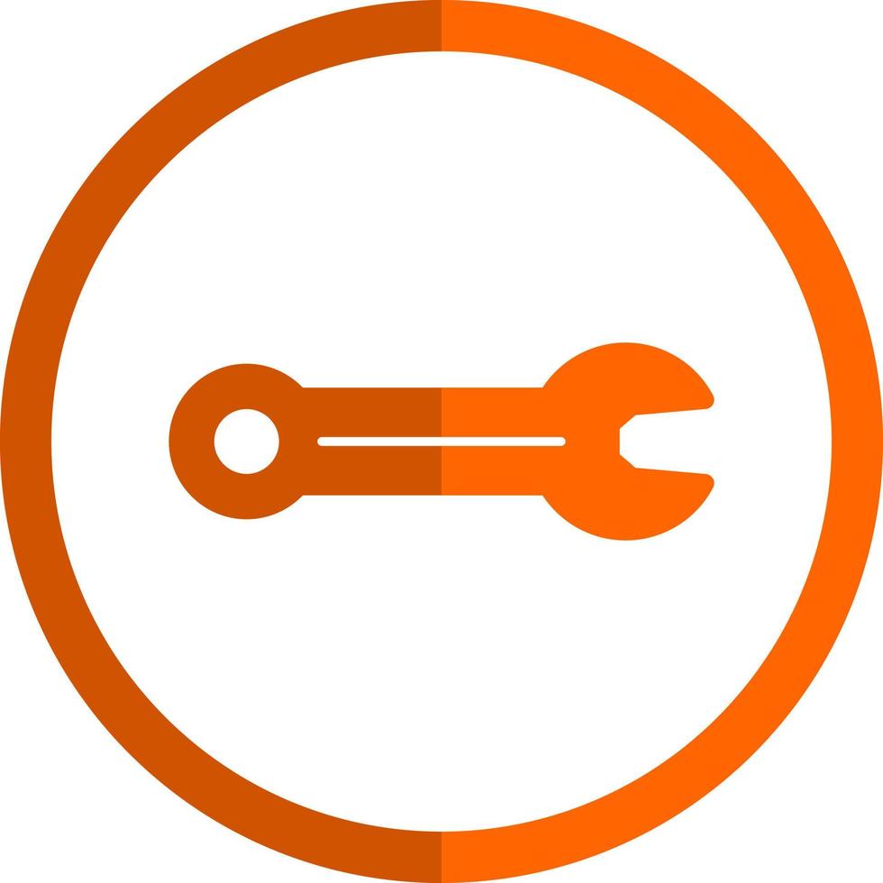 Spanner Vector Icon Design