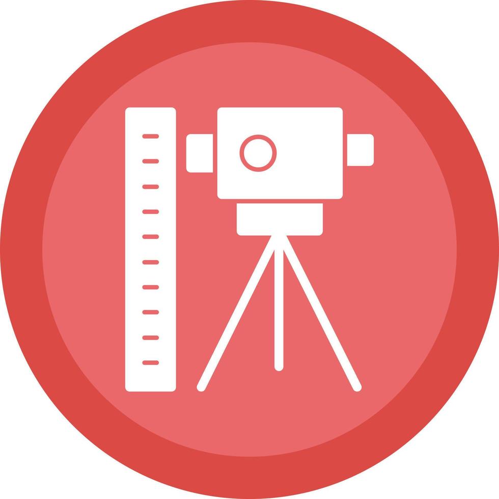 Theodolite Vector Icon Design