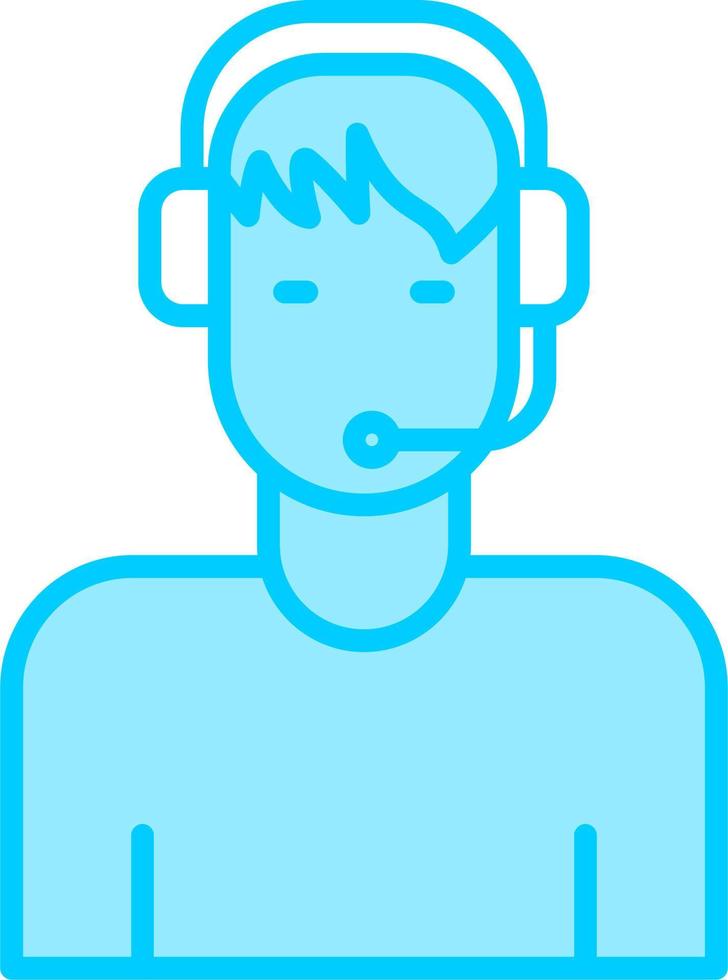Customer Service Agent Vector Icon