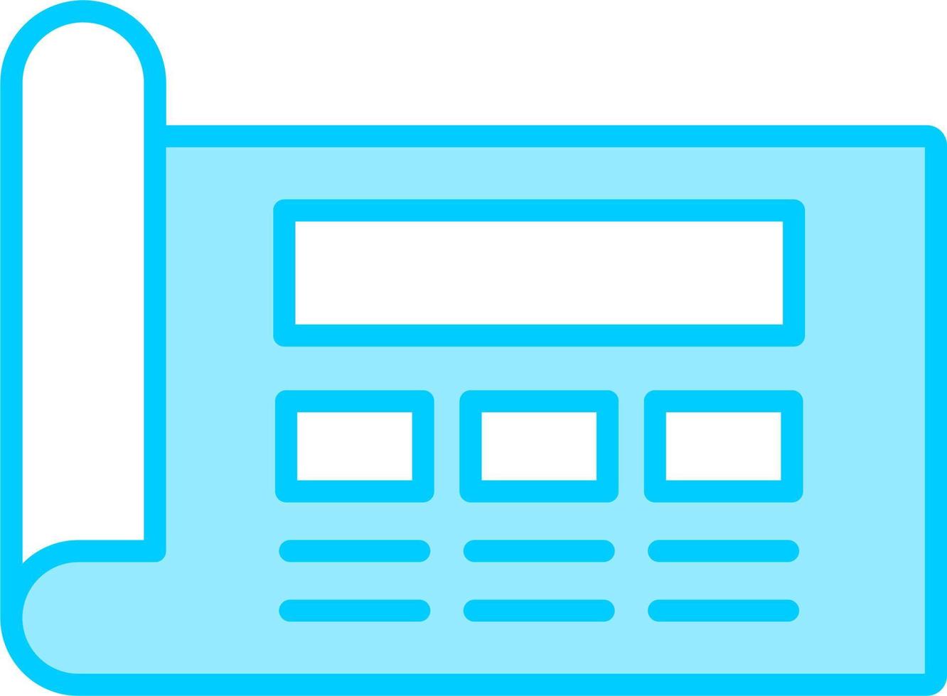 Blueprint Vector Icon