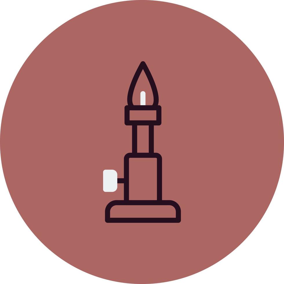 Bunsen Burner Vector Icon