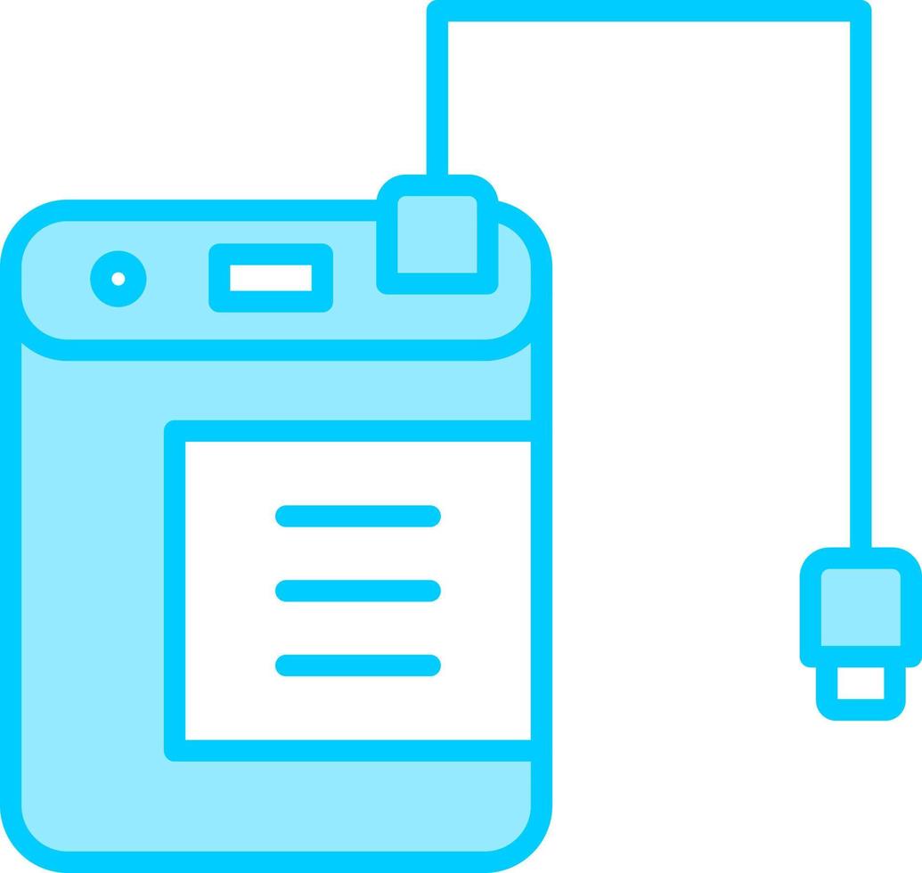 External Hard Drive Vector Icon